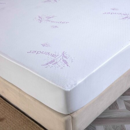 Bibb Home Lavender Infused Scented Mattress Pad - Queen 2211QN